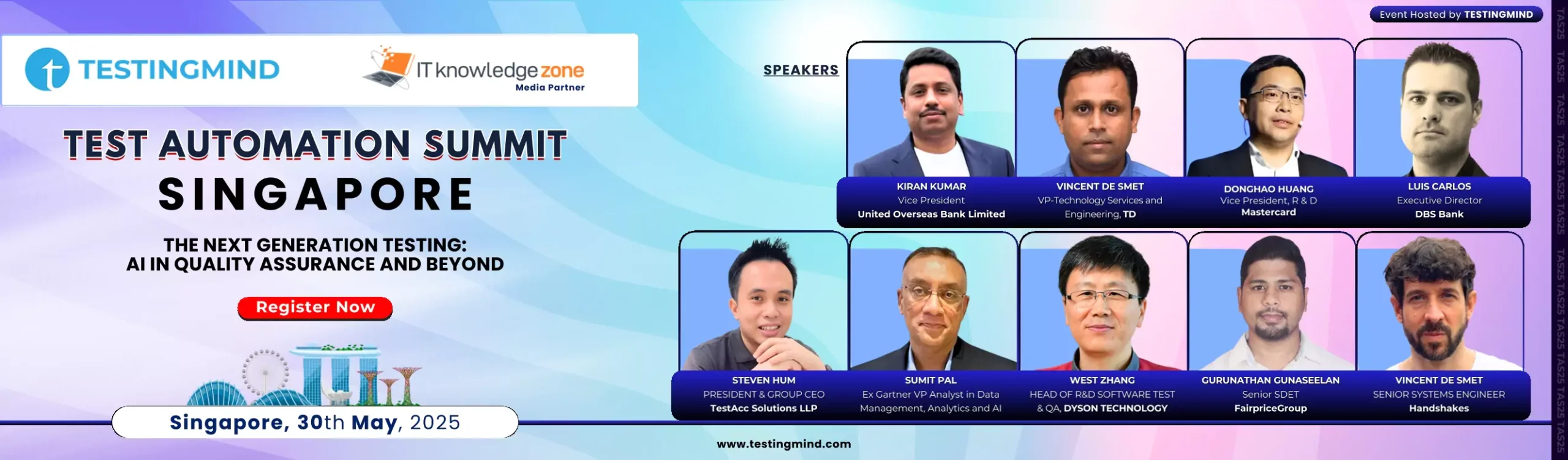 Test Automation Summit - SINGAPORE