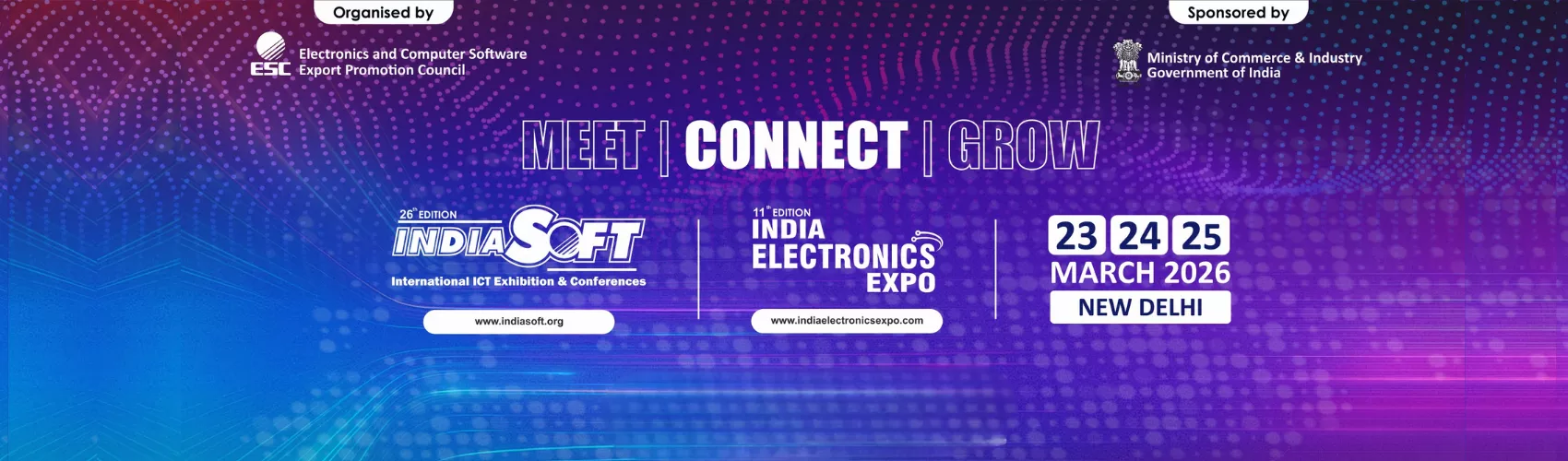 INDIASOFT 2026 / INDIA ELECTRONICS EXPO